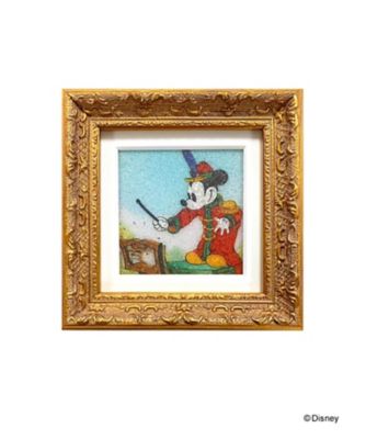 ☆【受注生産】＜ジュエリー絵画＞Disney ミッキーの大演奏会
