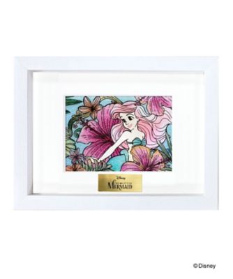ディズニー絵画　アリエル ☆【受注生産】＜ジュエリー絵画＞Disney アリエル（リトル