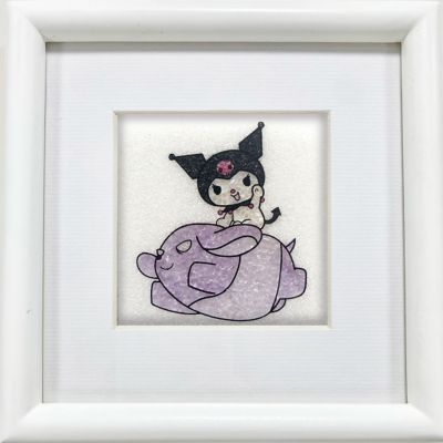 ★【受注生産】＜ジュエリー絵画（Ｒ）＞サンリオキャラクターズ　クロミ　ＫＭ３