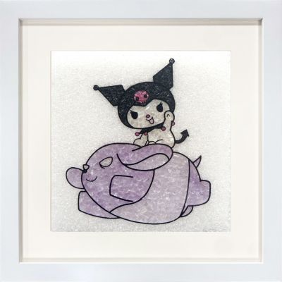★【受注生産】＜ジュエリー絵画（Ｒ）＞サンリオキャラクターズ　クロミ　ＫＭ３