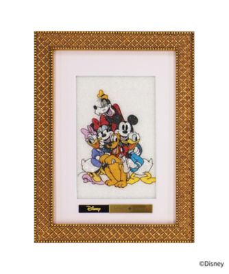 【新品未使用】Layer Jewel Art限定ミッキーフレンズ　立体アート美術 ☆【受注生産】＜ジュエリー絵画＞Disney ミッキー＆フレンズ