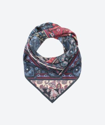 MACOOL (Women)/マクール RENスカーフ REN 65*65 BLUE スカーフ・ショール【三越伊勢丹/公式】