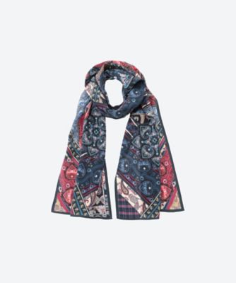 MACOOL (Women)/マクール RENスカーフ REN 30*150 BLUE スカーフ・ショール【三越伊勢丹/公式】