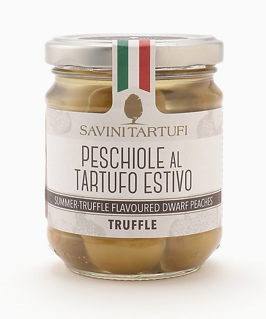  タルトゥーフィ イタリア小桃のトリュフオイル漬け 塩