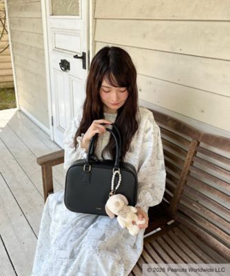 PEANUTS】スヌーピーリボンチャームポーチ | MIIA (Women