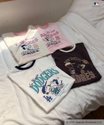 MIIA (Women)/ミーア 【ＭＬＢ&times;ＰＥＡＮＵＴＳ】　Ｔシャツ