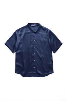 【半袖シャツ】シルクパジャマ　メンズ