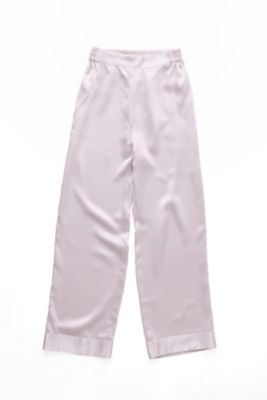 【パンツ】シルクパジャマ　レディース