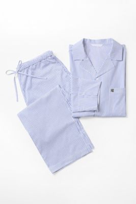 HOTEL LIKE INTERIOR/ホテルライクインテリア コットンツイルストライプパジャマ　メンズ