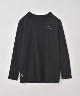 ＜VENEX＞リフレッシュ　Ｔシャツ　ロングスリーブ　ブラック　レディース