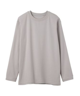 VENEX/ベネクス コンフォートタッチ クルーネック長袖 メンズ ライトグレー ルームウェア【三越伊勢丹/公式】