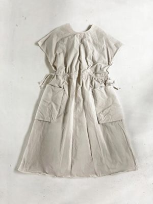 ＜R & D.M.Co-/OLDMAN’S TAILOR＞ＧＡＲＭＥＮＴ　ＤＹＥ　ＰＯＣＫＥＴ　ＤＲＥＳＳ