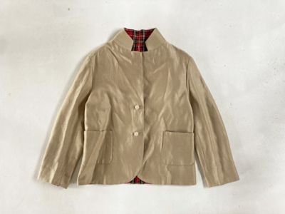 ＜R & D.M.Co-/OLDMAN’S TAILOR＞ＫＥＲＳＥＹ　ＣＲＯＣＨＥＴ　ＢＵＴＴＯＮ　ＲＥＶＥＲＳＩＢＬＥ　ＪＡＣＫＥＴ