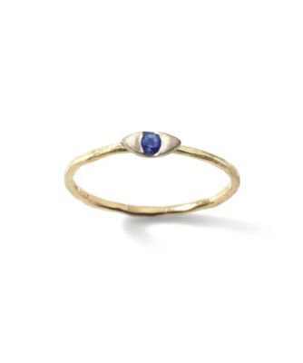 ＜MONAKA jewellery (Women)＞Ｅｙｅ　ｓａｐｐｈｉｒｅ　リング