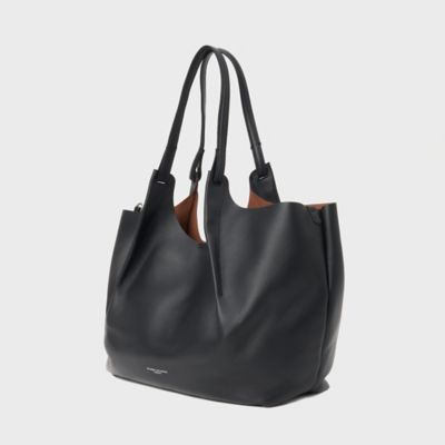 GIANNI CHIARINI (Women)/ジャンニ キアリーニ デュア M 2wayショルダーバッグ NERO-CUOIO 牛革 レディース 旅行用かばん・バッグ