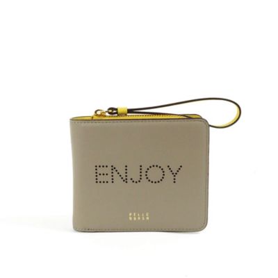 ＜PELLE BORSA (Women)＞プレイフルグッズ　二つ折り財布
