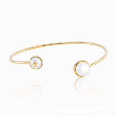 ＜Grosse (Women)＞Ｇｒｏｓｓｅ　×　Ａｈｎ　Ｍｉｋａ　３６０　スタースタッズ　バングル