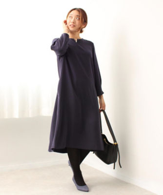 ＜fleur by mint breeze（Women/大きいサイズ）＞★Ａラインワンピース（クローバー）