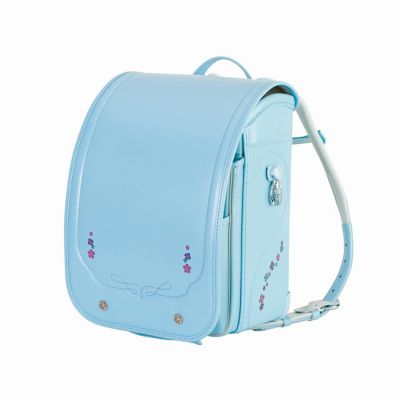＜ふわりぃ (Baby&Kids)＞【送料無料】【２０２６年３月中旬以降届】ランドセル　ふわりぃアプラス　サックス×ベージュ