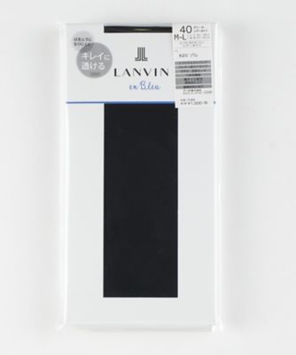 LANVIN en Bleu 40デニールタイツ