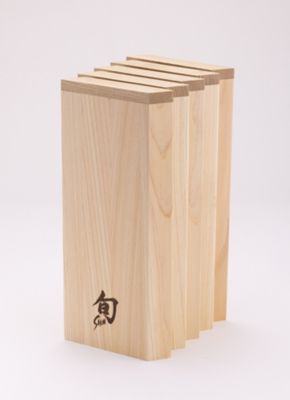 ＜旬＞旬　ひのきナイフブロック　格子