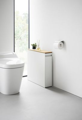 隠せるトイレ引き出し収納タワー