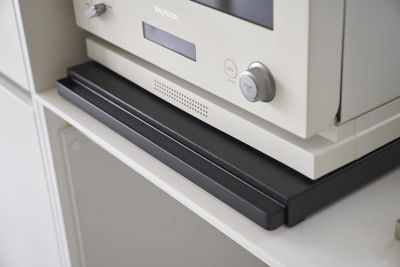 キッチン家電下スライドテーブルタワー