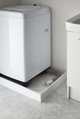 伸縮洗濯機排水口上ラック　タワー
