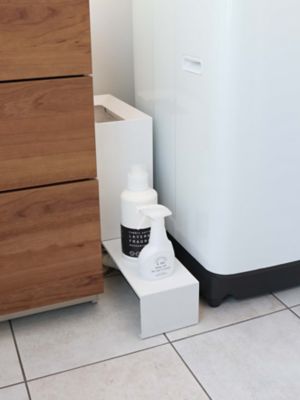 伸縮洗濯機排水口上ラック　タワー