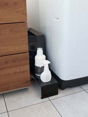 伸縮洗濯機排水口上ラック　タワー