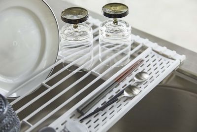 折り畳み水切り　タワー　シリコーントレー付き　Ｌ