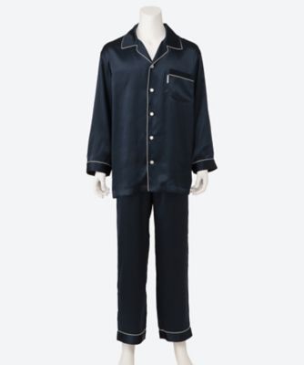 睡眠科学 シルクサテン メンズパジャマ 三越伊勢丹オンラインストア 公式