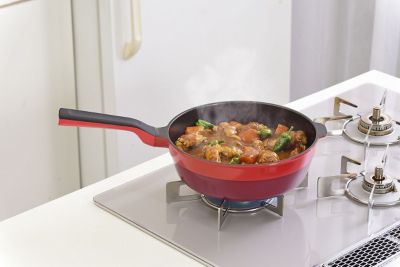 レミパンプラス　２４ｃｍ　レッド