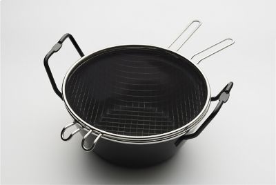 SA鉄 軽く 厚板揚鍋 48cm（AAG09048）9-0430-0408