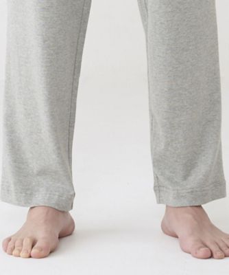 前開きロングパンツ