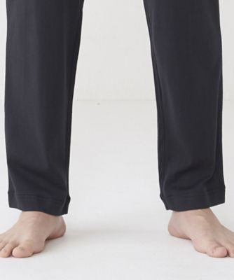 前開きロングパンツ