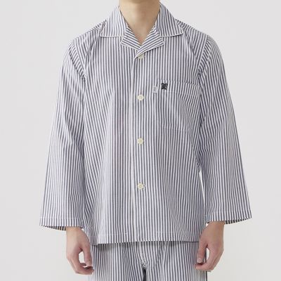 長袖テーラードパジャマ