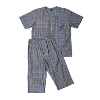 ＜NEWYORKER (Men)＞半袖ノーカラー７分パンツパジャマ