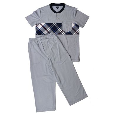 ＜NEWYORKER (Men)＞半袖８分丈パンツスポーツパジャマ