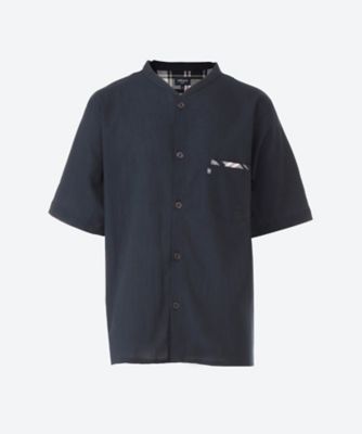 NEWYORKER (Men)/ニューヨーカー 半袖前開き布帛シャツ