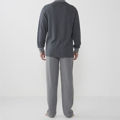 長袖ヘンリーネックシャツ　０５８０－２９－３１