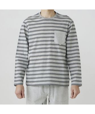 ＜TAKEO KIKUCHI (Men)＞長袖クルーネックシャツ　０６４１ー３９ー３１