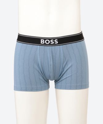 ストライプ柄 ボクサーパンツ 前閉じ BSB765033ー | BOSS