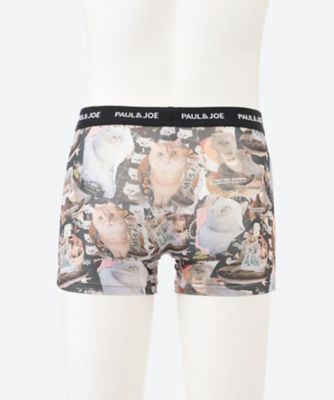 ボクサーパンツ　ジプシーとヌネットのコラージュ柄　前閉じ　ＰＪＢ７４５０４３