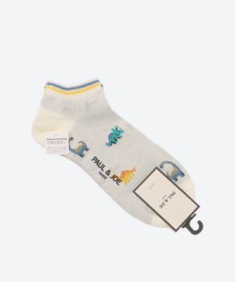 PAUL & JOE (Men)/ポール ＆ ジョー ジュラシックファンタジー柄 メンズソックス PJM752066ー アイボリー 靴下【三越伊勢丹/公式】