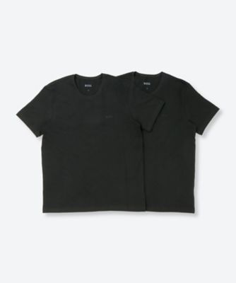 Tシャツ2枚セット ロゴエンブロイダリー コットン