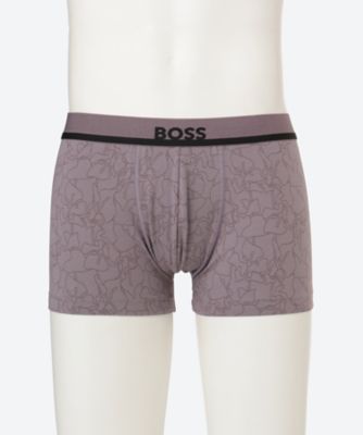 フラワー柄 ボクサーパンツ 前閉じ BSB665012－ | BOSS (Men