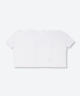 Tシャツ3枚セット ロゴエンブロイダリー コットン