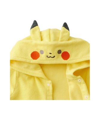 ジェラートピケ　カバーオール　ピカチュウ　ポケモン ポケモンスリープ】【ベビー】ジェラート ピカチュウロンパース