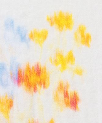 マシュマロガーゼ　レディースフラワーブーケブラウス